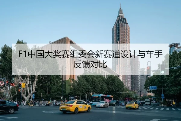 F1中国大奖赛组委会新赛道设计与车手反馈对比